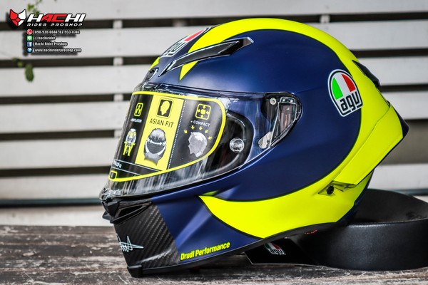 AGV Pista GP-R: Rossi Soleluna 2018