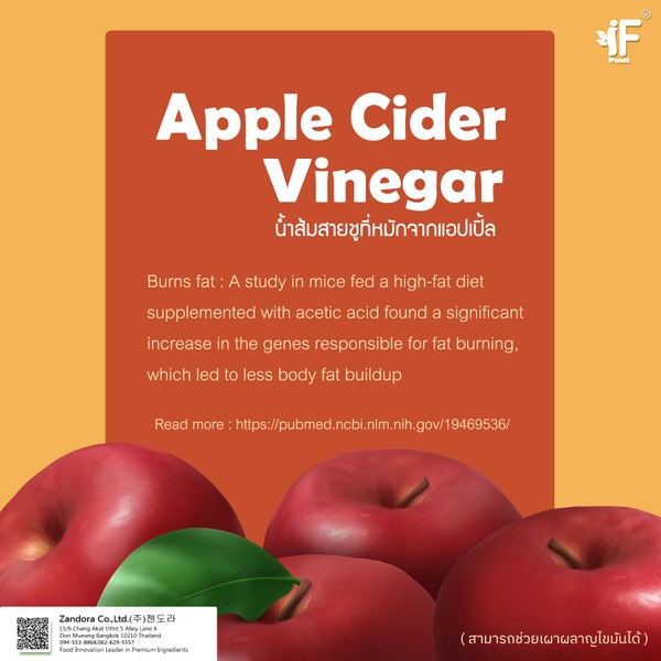 𝗔𝗽𝗽𝗹𝗲 𝗖𝗶𝗱𝗲𝗿 𝗩𝗶𝗻𝗲𝗴𝗮𝗿 𝗣𝗼𝘄𝗱𝗲𝗿 🍎ผงน้ำส้มสายชูหมักจากแอปเปิ้ล🍎